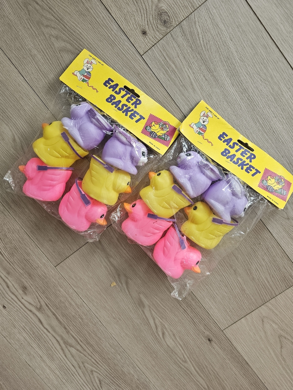 Vintage Plastic Mini Easter Baskets